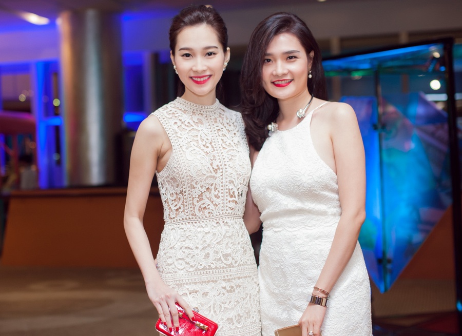 Dang Thu Thao dien dam xuyen thau di su kien hinh anh