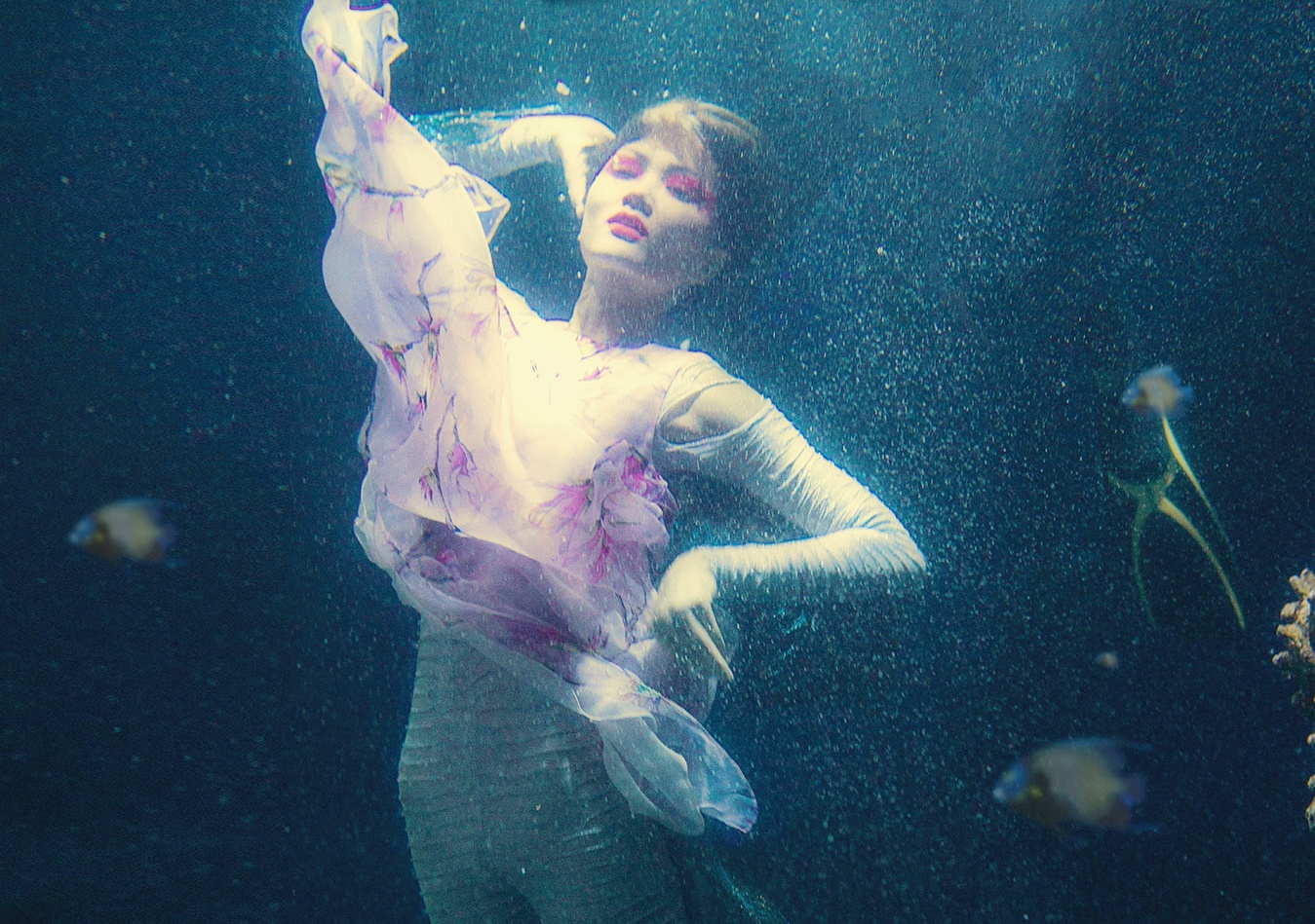 Co gai E-De bi loai vi khong biet chup anh duoi nuoc hinh anh