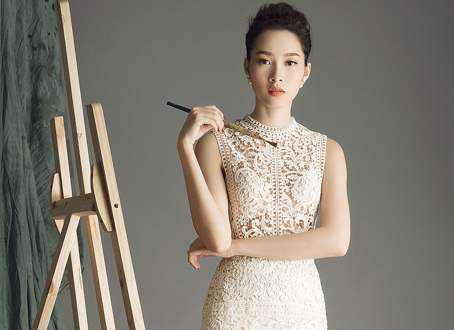 Hoa hau Dang Thu Thao sexy va ca tinh hinh anh