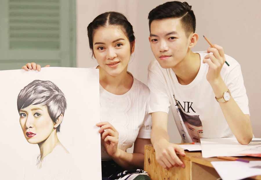 Hoa si 15 tuoi ve 50 buc anh khach moi du show Ly Nha Ky hinh anh