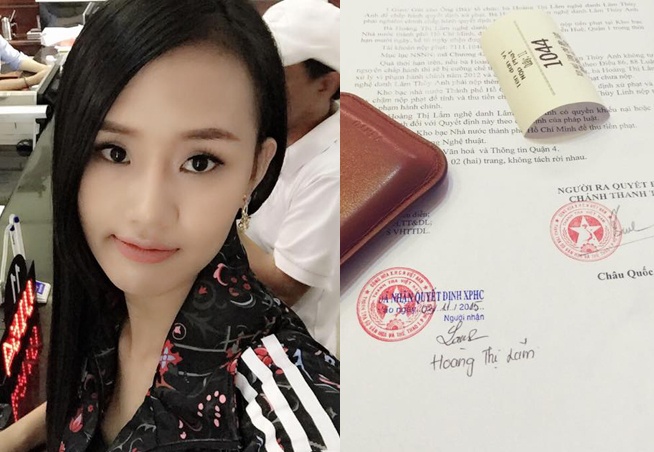 Nguoi dep thi chui dong phat 22,5 trieu dong hinh anh