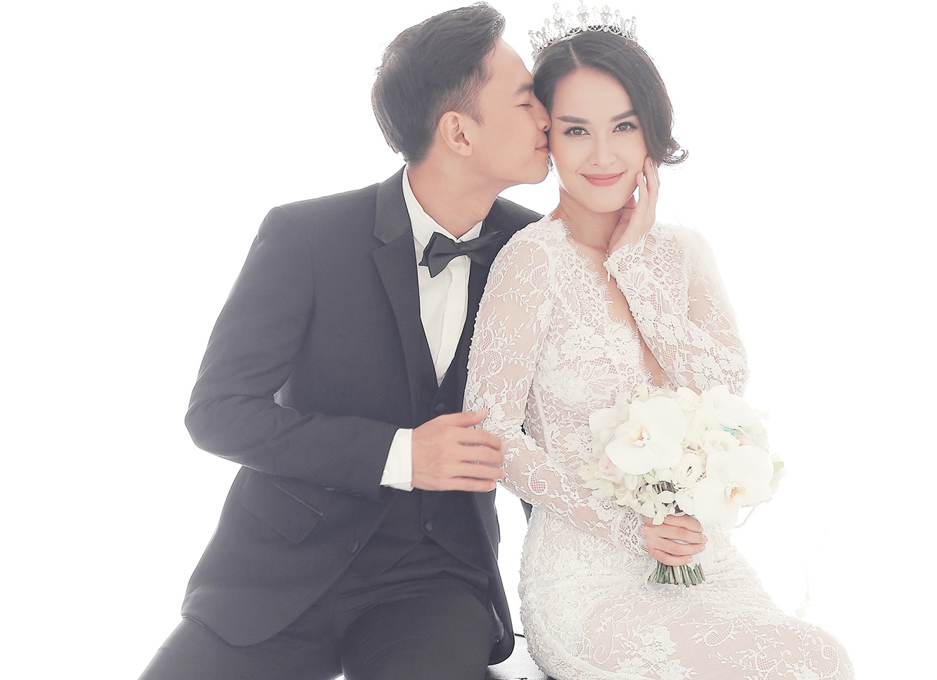 Anh cuoi lang man cua Tu Vi - Van Anh hinh anh