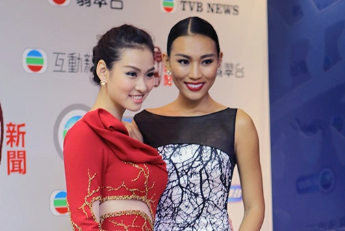 Vuong Thu Phuong, Dieu Huyen du tiec sinh nhat TVB hinh anh