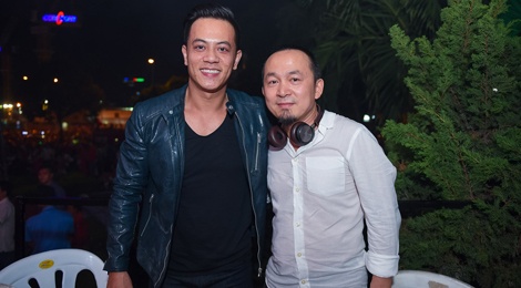 Quoc Trung tham gia dem nhac don nam moi tai Sai Gon hinh anh