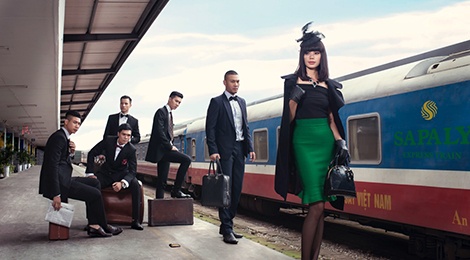 Dan mau Viet tao dang sanh dieu o Ga Ha Noi hinh anh