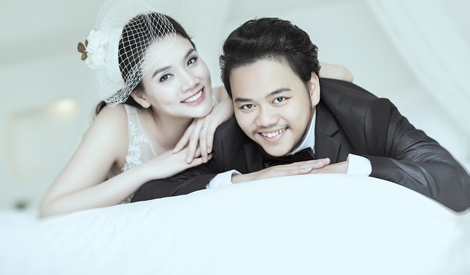 Vo chong Trang Nhung ngot ngao trong anh cuoi hinh anh