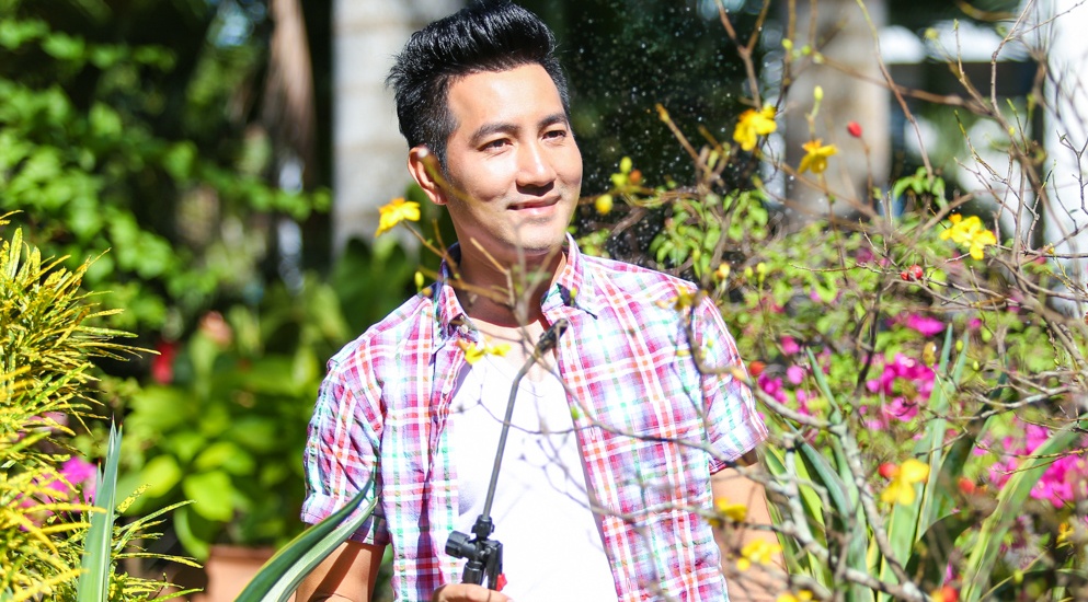 Nha vuon cua ca si Nguyen Phi Hung ngay cuoi nam hinh anh