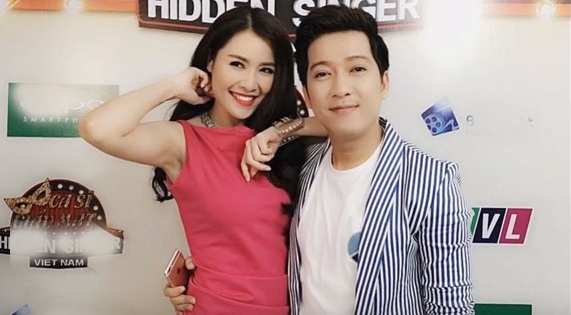 Que Van tung ghi am tro chuyen ngot ngao voi Truong Giang hinh anh