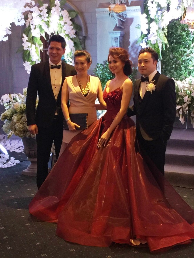 Dam cuoi Dinh Ngoc Diep Victor Vu anh 2