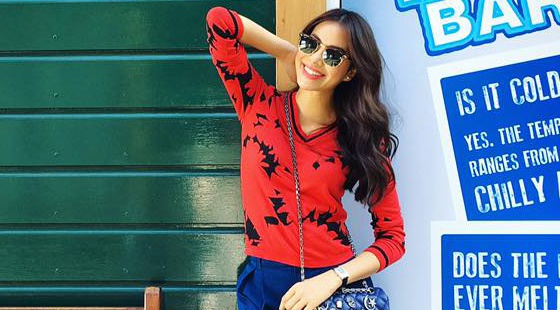 Pham Huong dien street style noi bat nhat tuan hinh anh