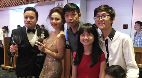 Dan sao Viet du hon le Dinh Ngoc Diep - Victor Vu hinh anh