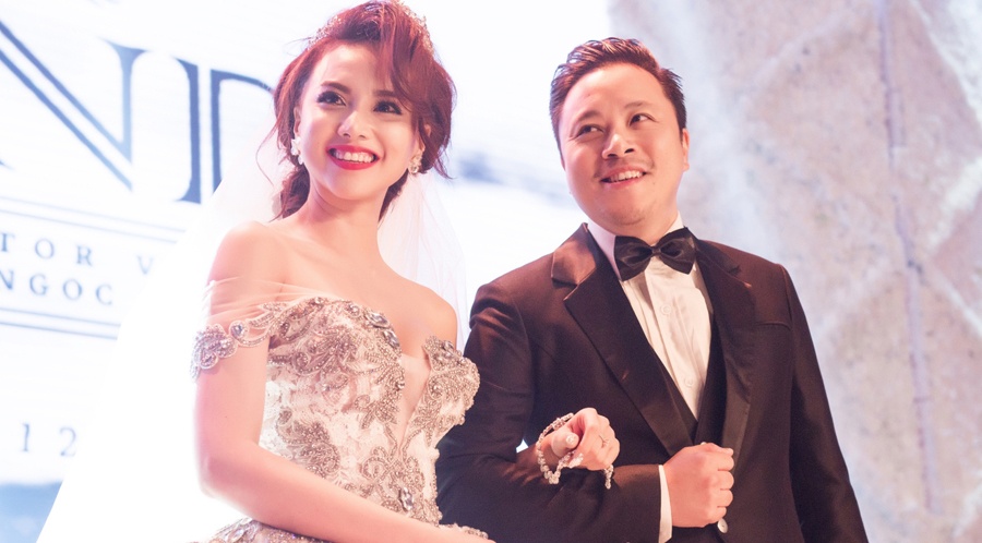 Hinh anh hiem hoi trong hon le Dinh Ngoc Diep - Victor Vu hinh anh