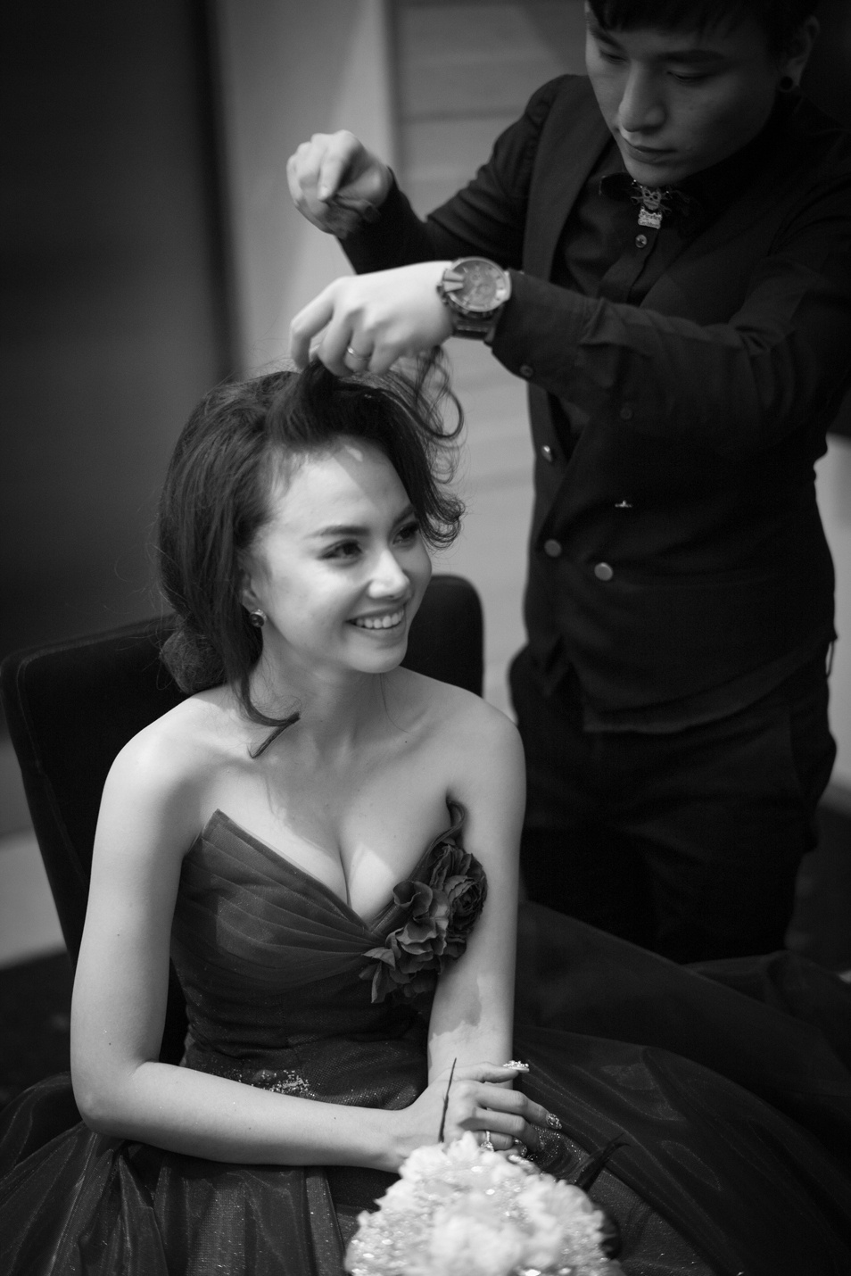 dam cuoi dinh ngoc dep,  victor vu,  dinh ngoc diep goi cam anh 1