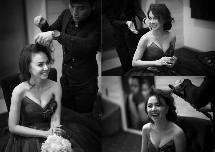 dam cuoi dinh ngoc dep,  victor vu,  dinh ngoc diep goi cam anh 2