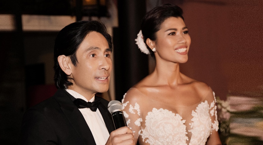 Nguoi mau Trang La ket hon cung bac si Viet kieu hinh anh