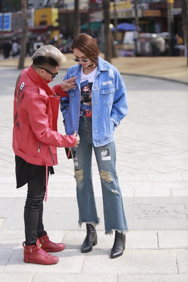 Minh Hang tai Seoul Fashion Week anh 1