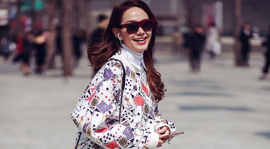 Minh Hang, Ha Ho dien street style dep nhat tuan hinh anh