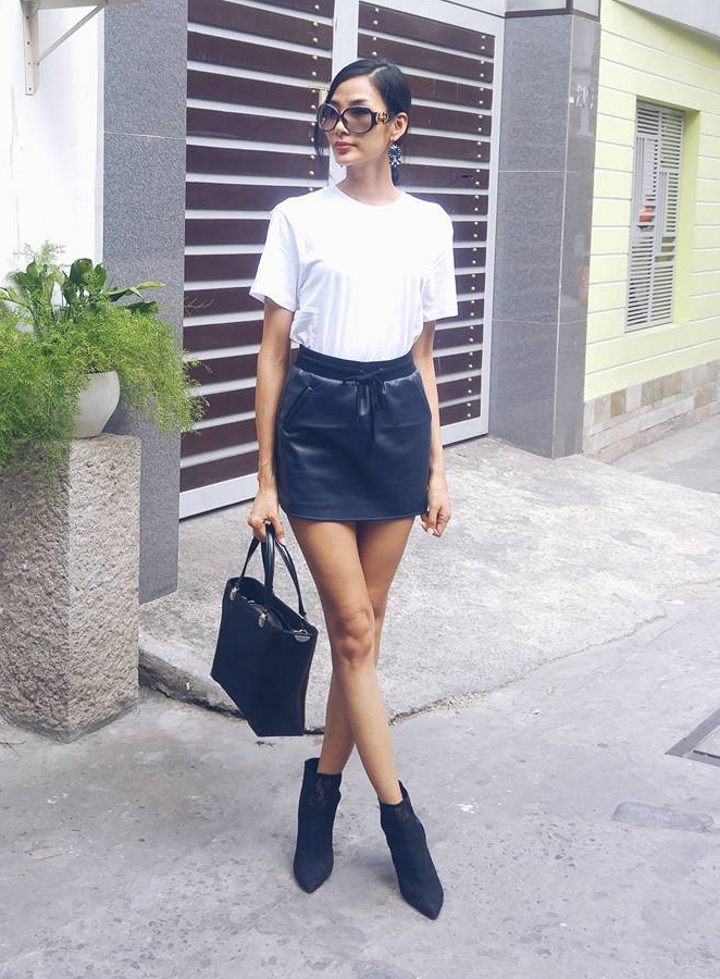 Minh Hang,  Ha Ho dien street style dep nhat tuan anh 8