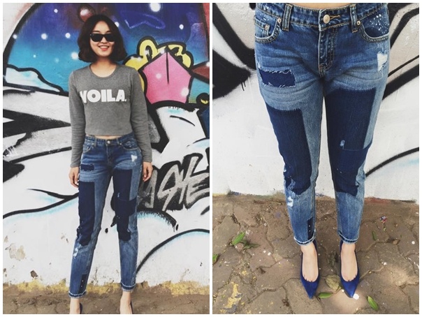 Minh Hang,  Ha Ho dien street style dep nhat tuan anh 9