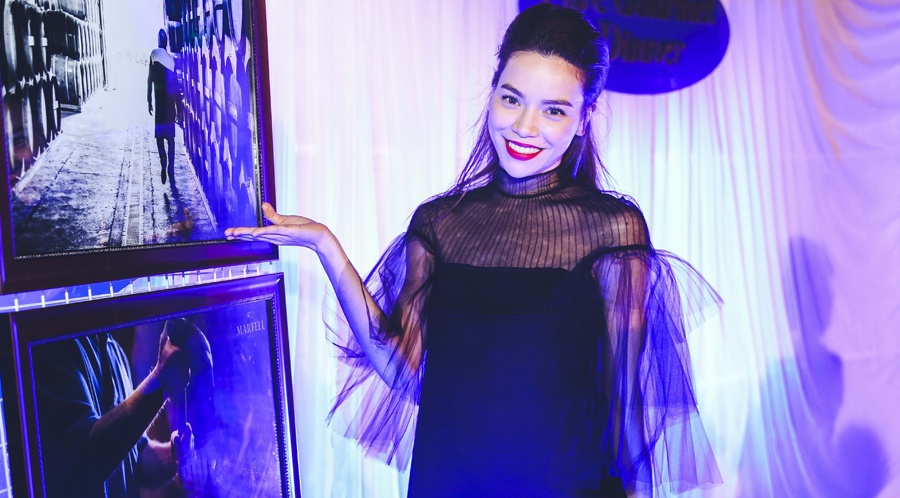 Ho Ngoc Ha dien dam ren tuoi tan o su kien hinh anh