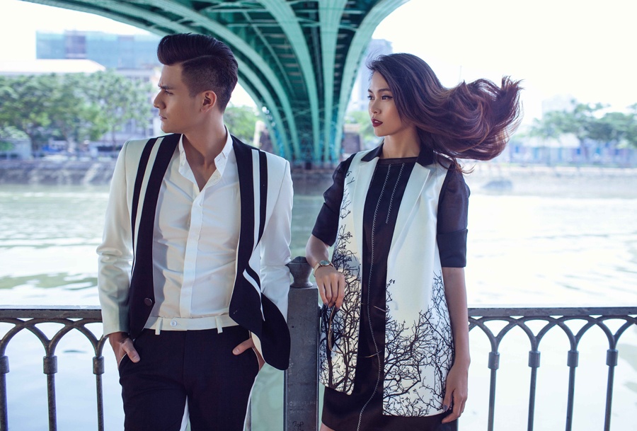 Vinh Thuy chup anh cung Mau Thuy anh 2