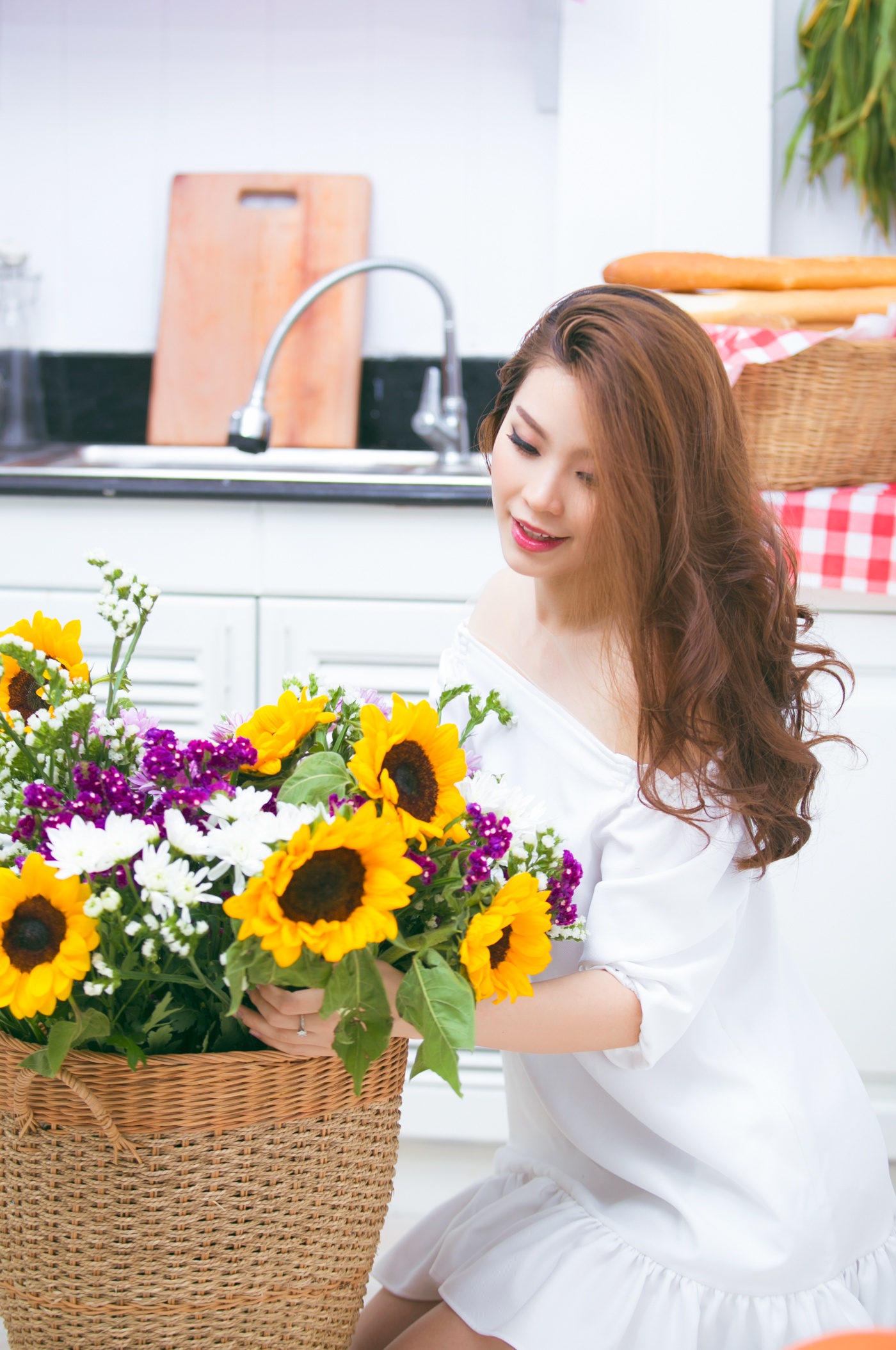 Diem Trang dien dam trang anh 7