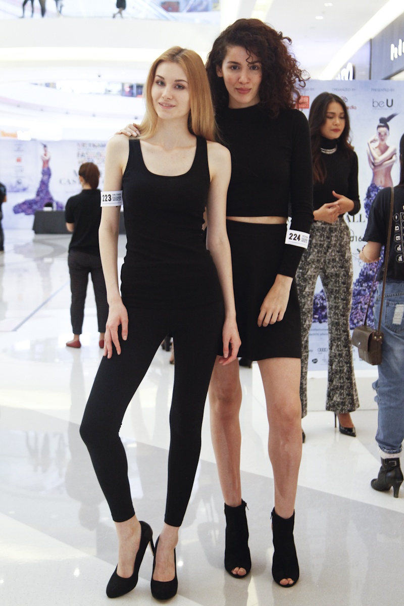 Hoang Thuy sexy di casting anh 7