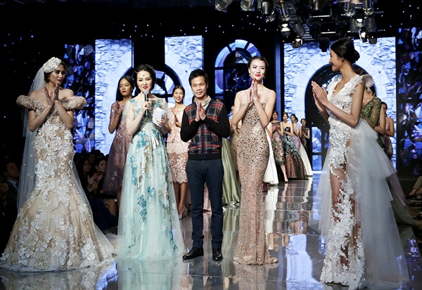 Hoang Hai lam show thoi trang cao cap anh 1