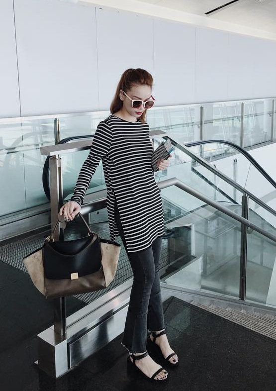 Street style cuoi tuan cua sao Viet anh 12