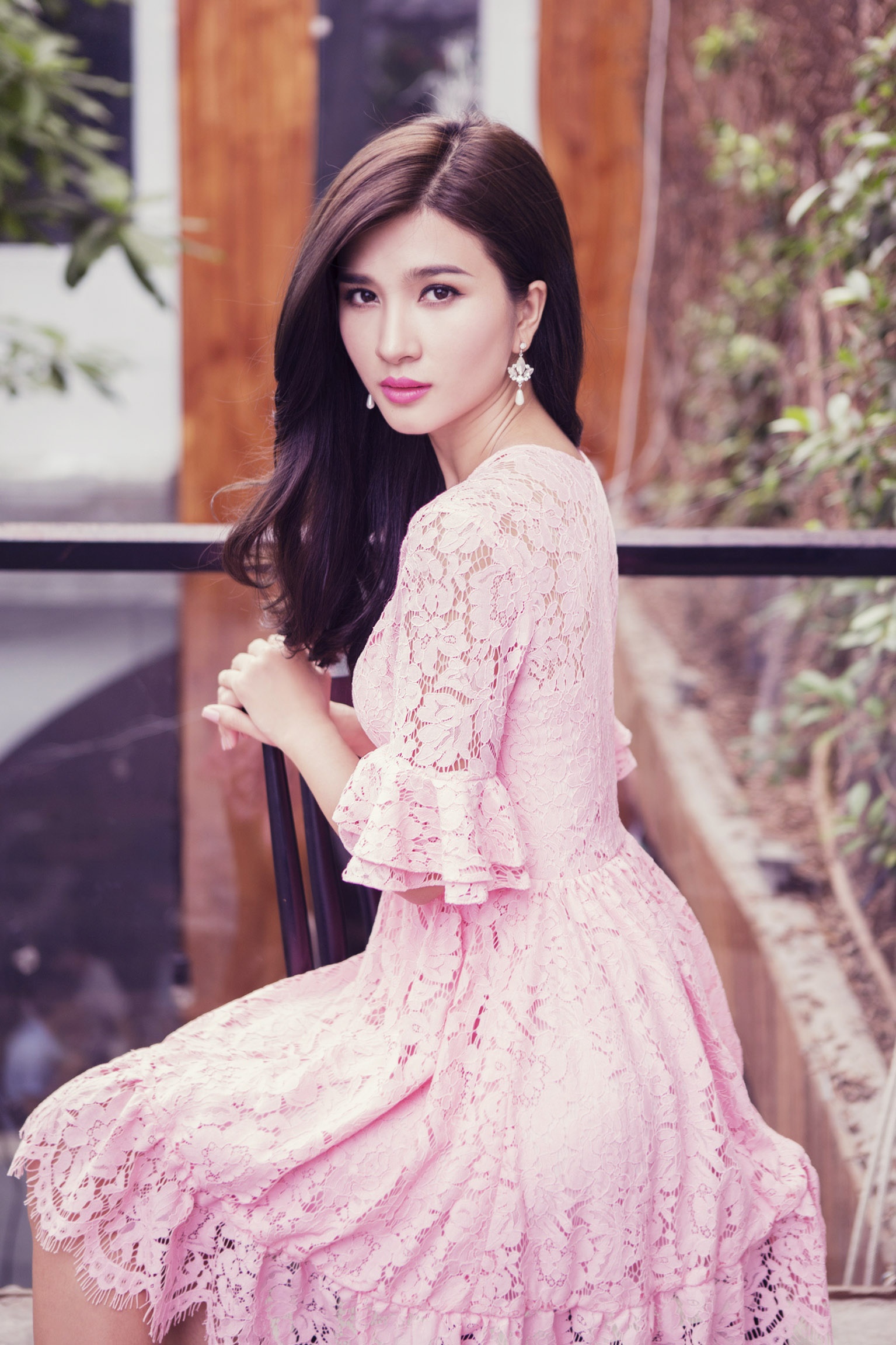 Kim Tuyen dien vay pastel anh 5