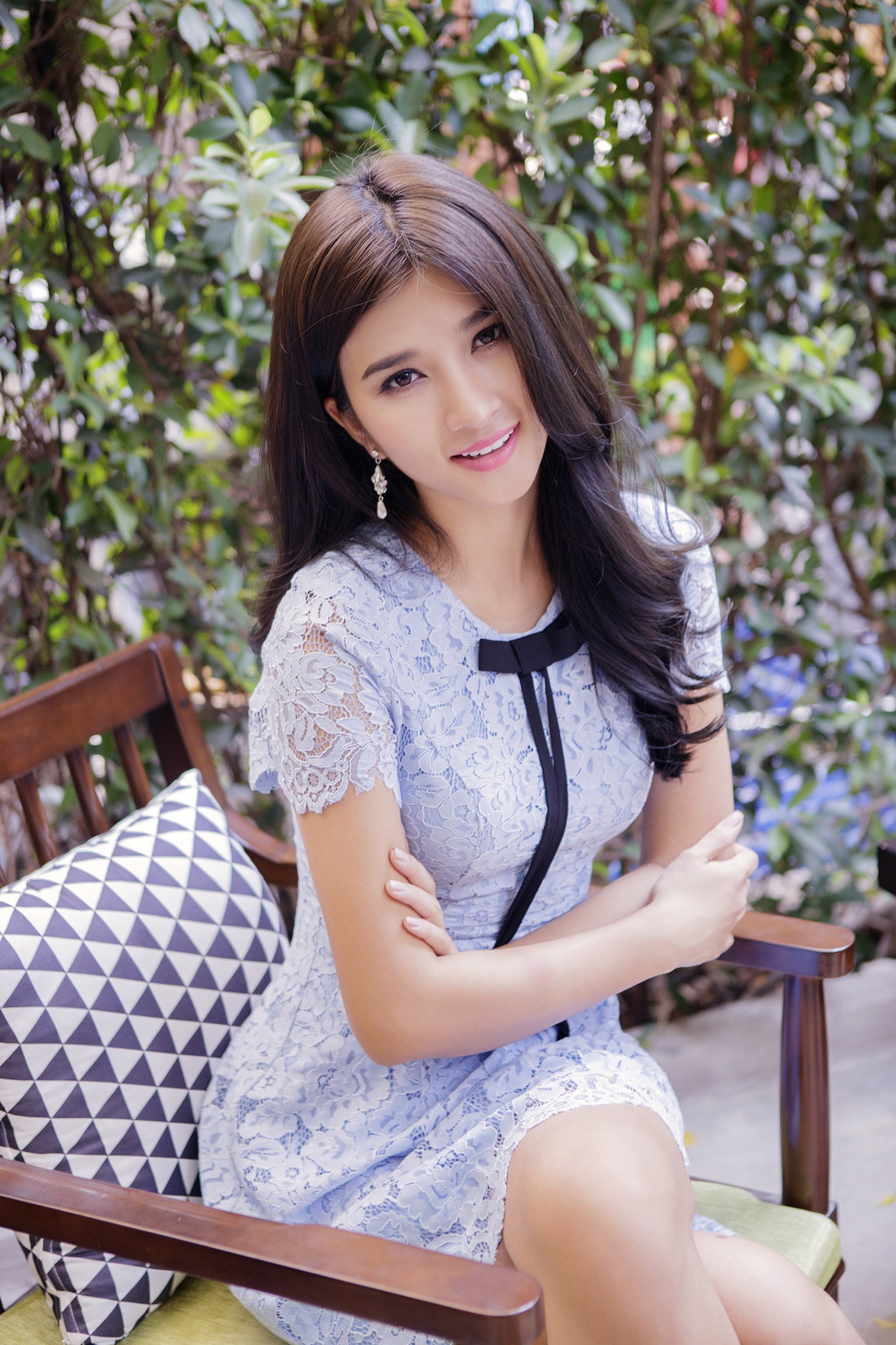 Kim Tuyen dien vay pastel anh 8