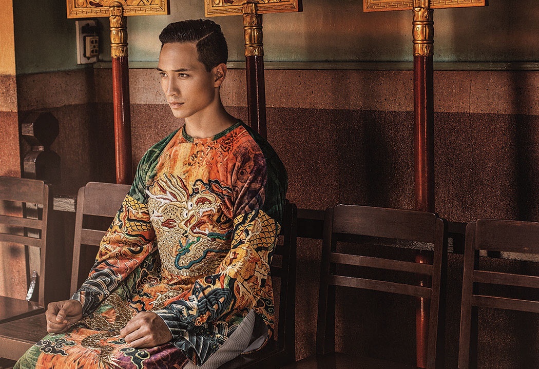 Kim Ly chup anh thoi trang dam hon Viet anh 1