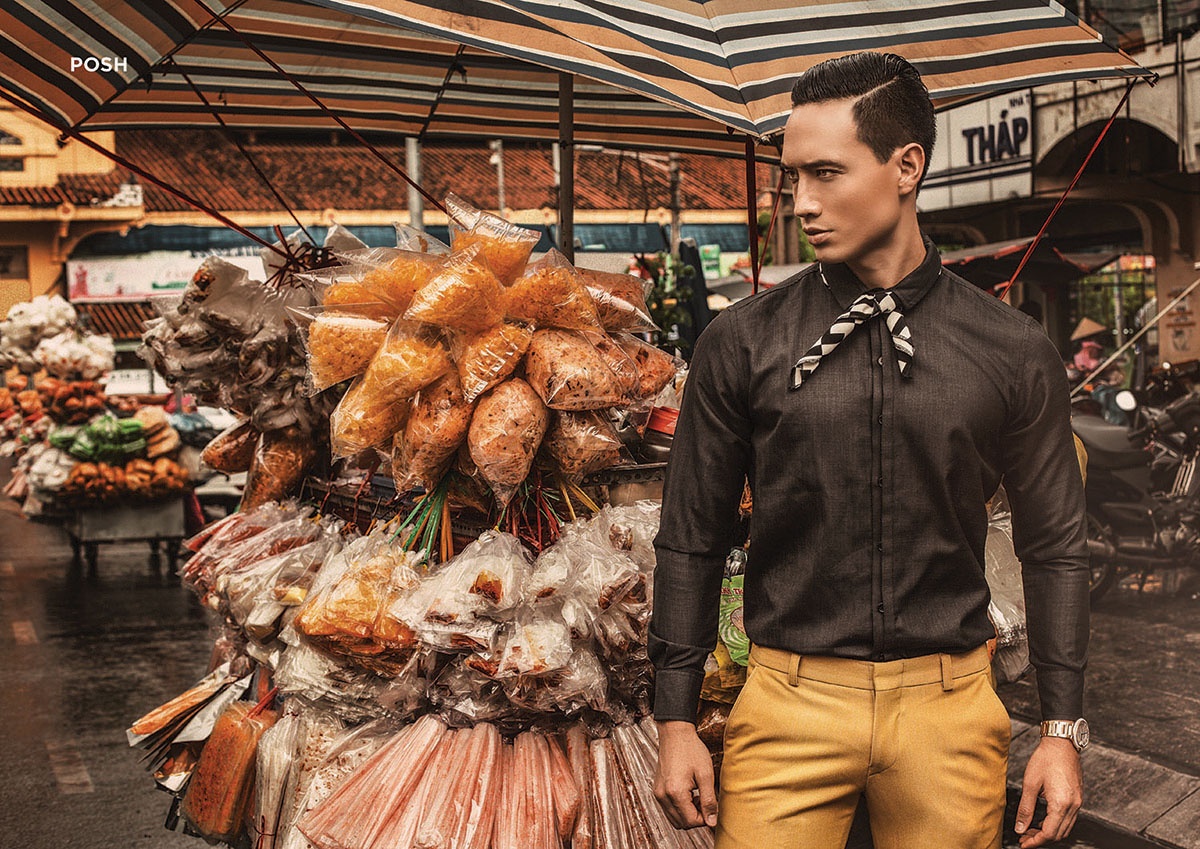 Kim Ly chup anh thoi trang dam hon Viet anh 3