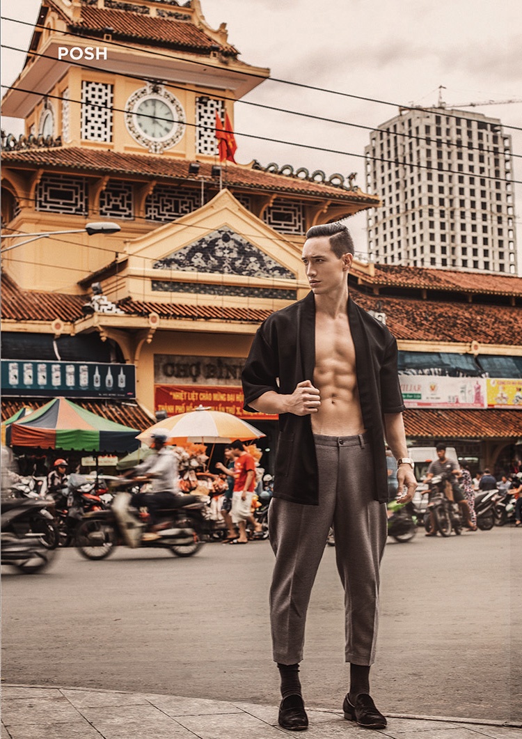 Kim Ly chup anh thoi trang dam hon Viet anh 6