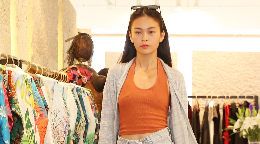 Mau Thuy mac bui phui casting Tuan le thoi trang hinh anh