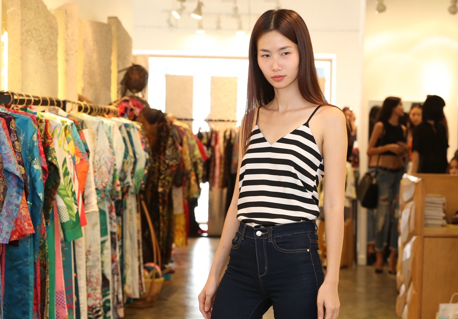 Mau Thanh Thuy mac bui phui di casting anh 6