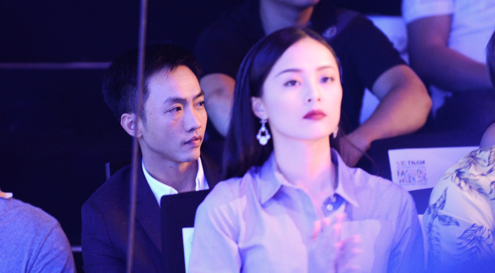 Ha Vi lan dau xuat hien cung Cuong Do La o su kien hinh anh