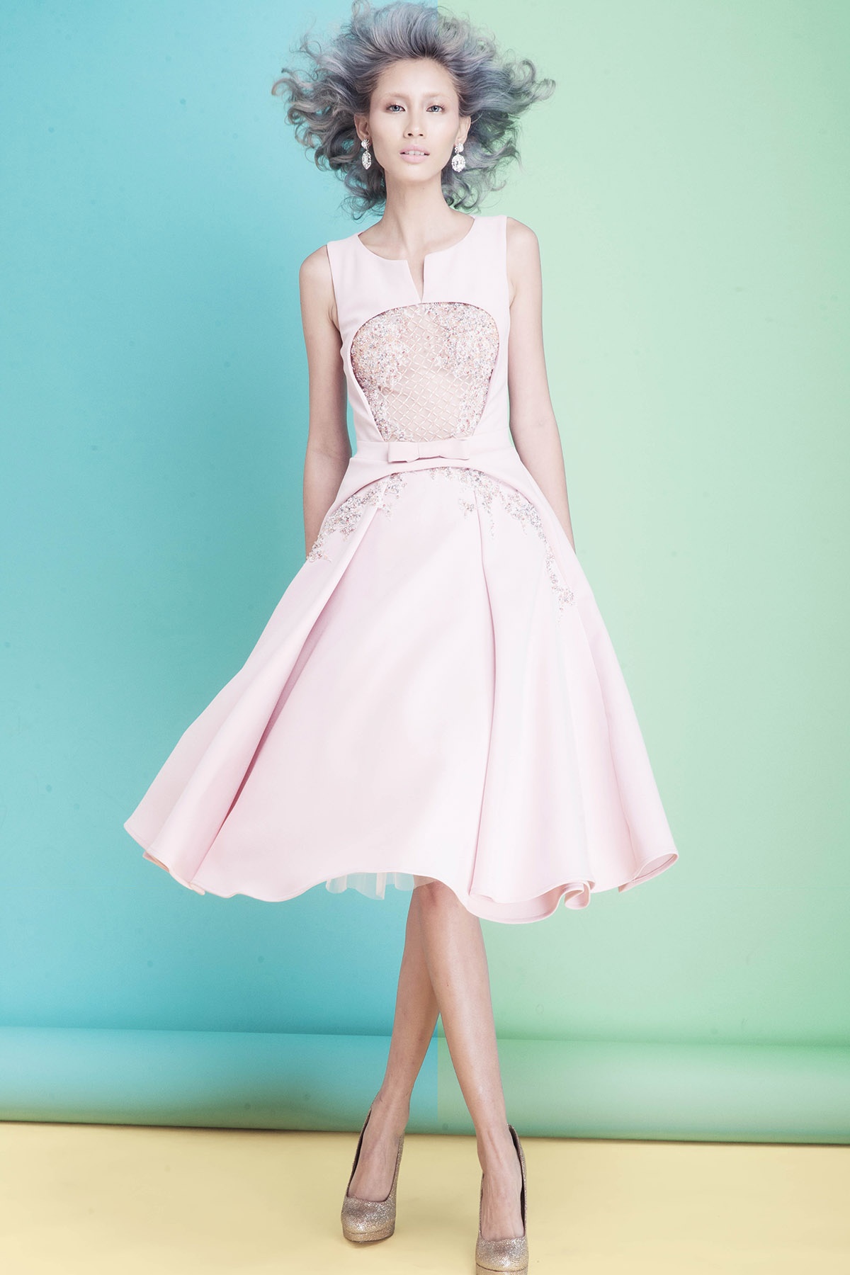 Hang Nguyen thanh lich voi mau pastel anh 7