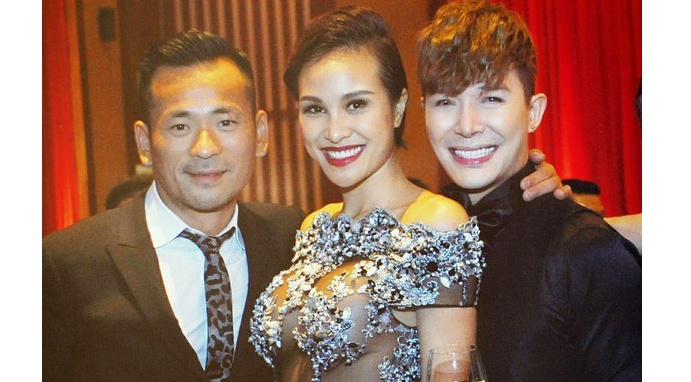 Phuong Mai bi 'nem da' vi mac vay ho hang du tiec hinh anh