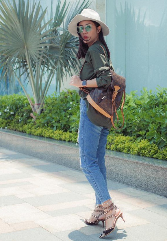 Street style cua sao Viet anh 5