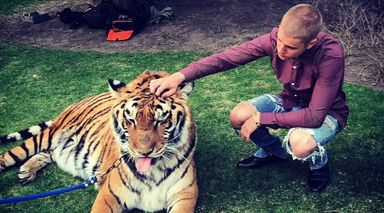 Khoe anh chup cung ho, Justin Bieber bi chi trich hinh anh