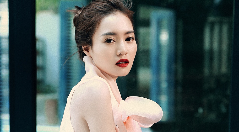 Thoi trang he dieu da cua Ninh Duong Lan Ngoc hinh anh