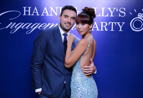 Đám cưới của Hà Anh và chồng Tây ảnh 1 Dam cuoi cua Ha Anh va chong Tay anh 1