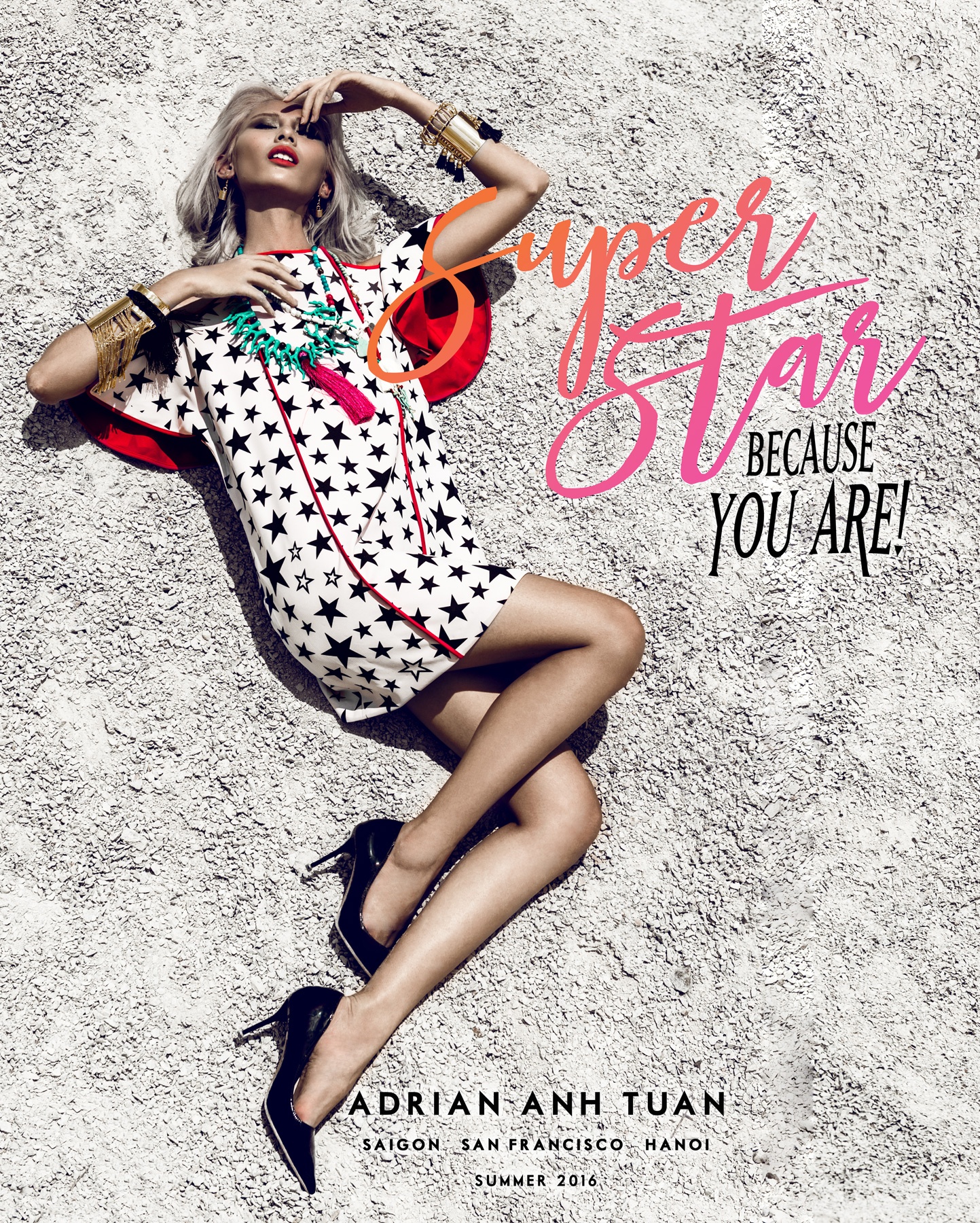 Sho thoi trang cua Adrian Anh Tuan anh 1