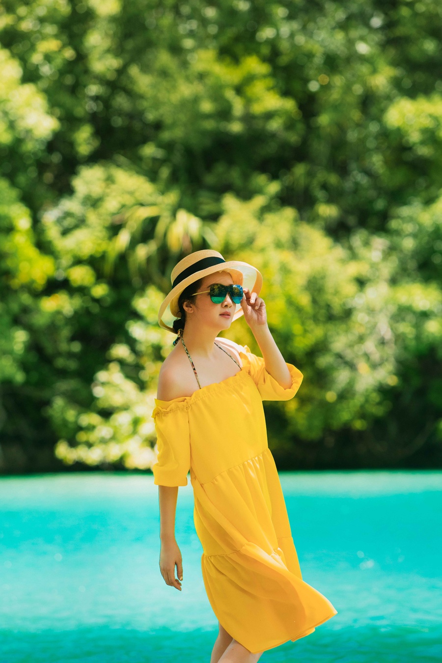 Hoa hau Giang My den Palau anh 6