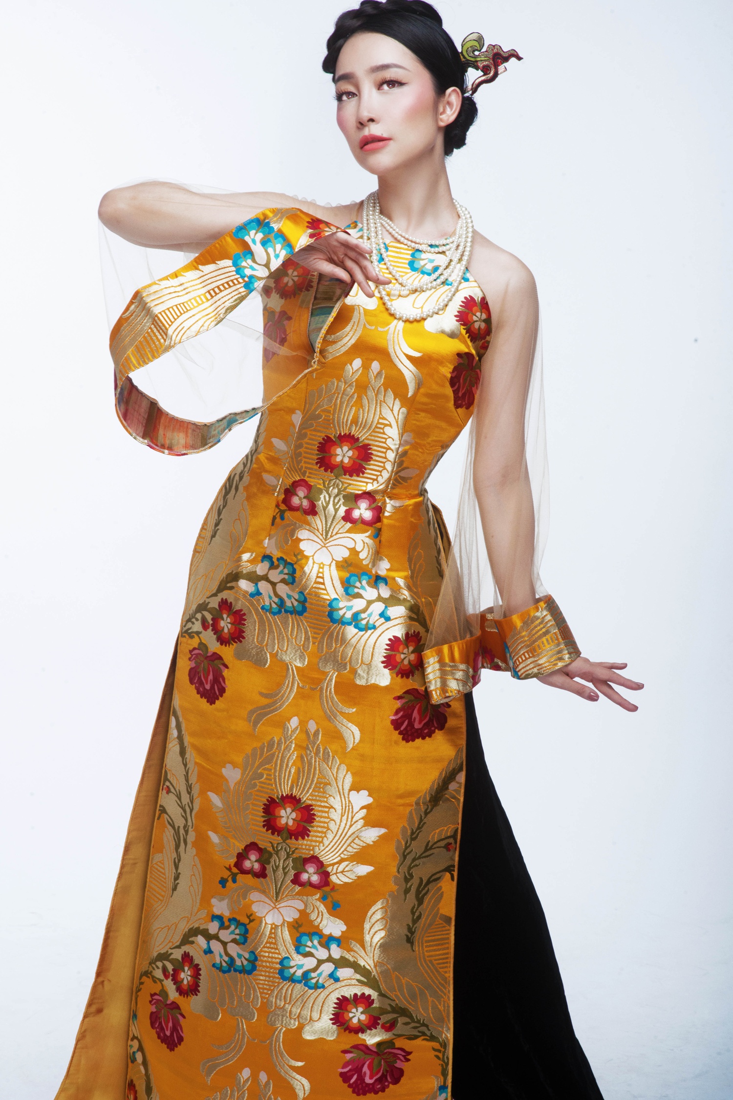 Linh Nga dien gam co dien anh 5