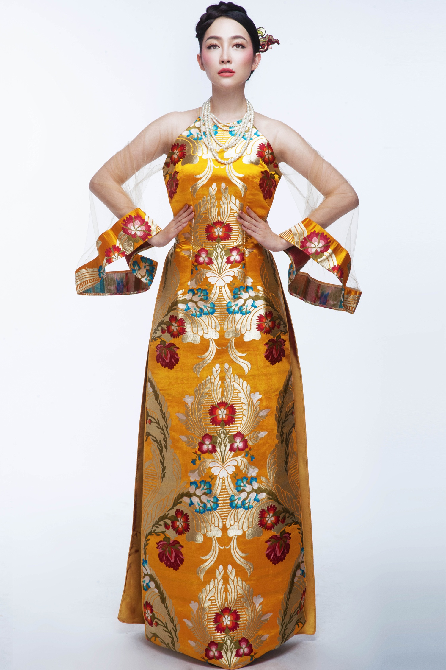 Linh Nga dien gam co dien anh 6