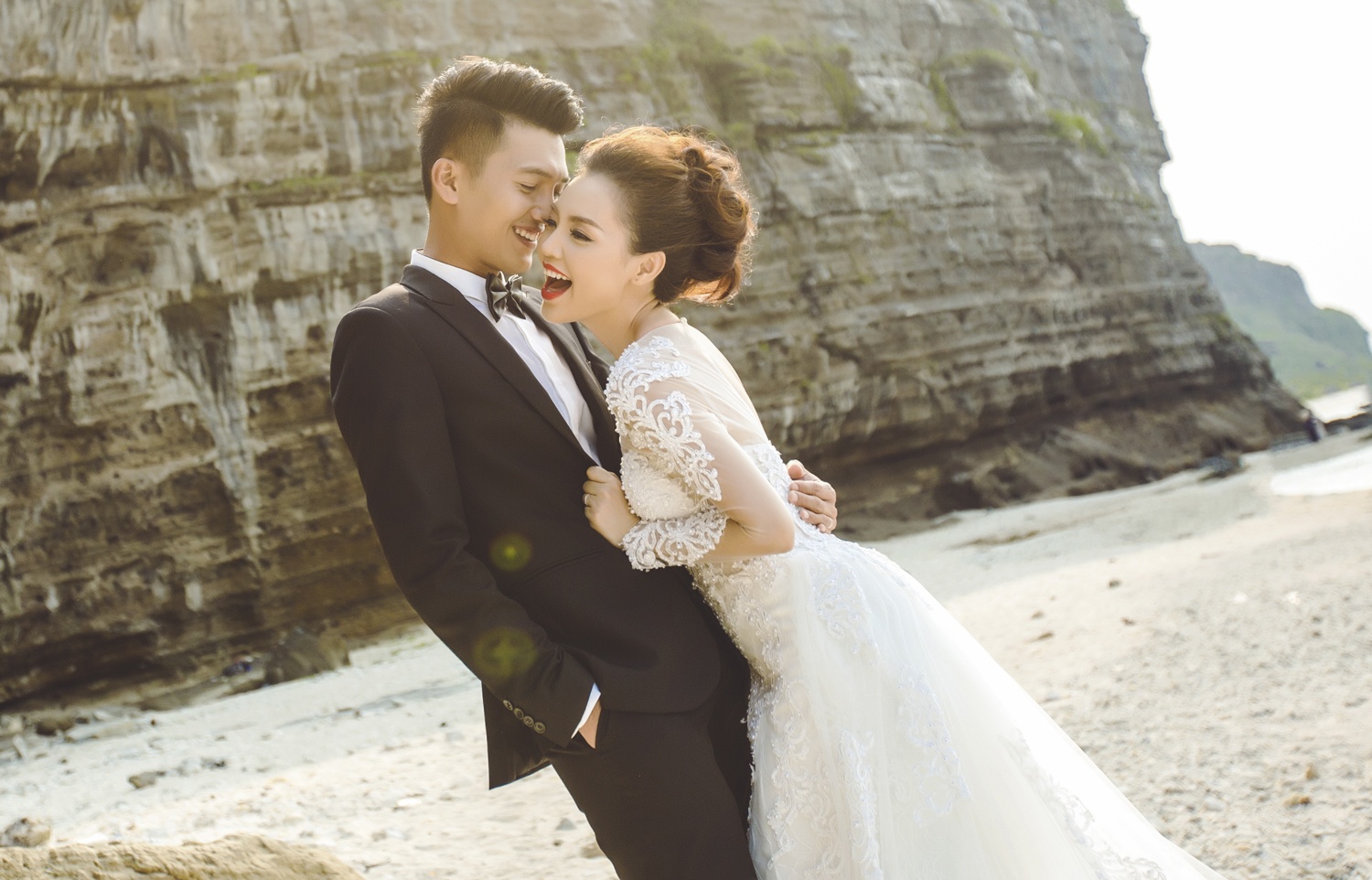 Anh cuoi cua Linh Phi Quang Tuan anh 5