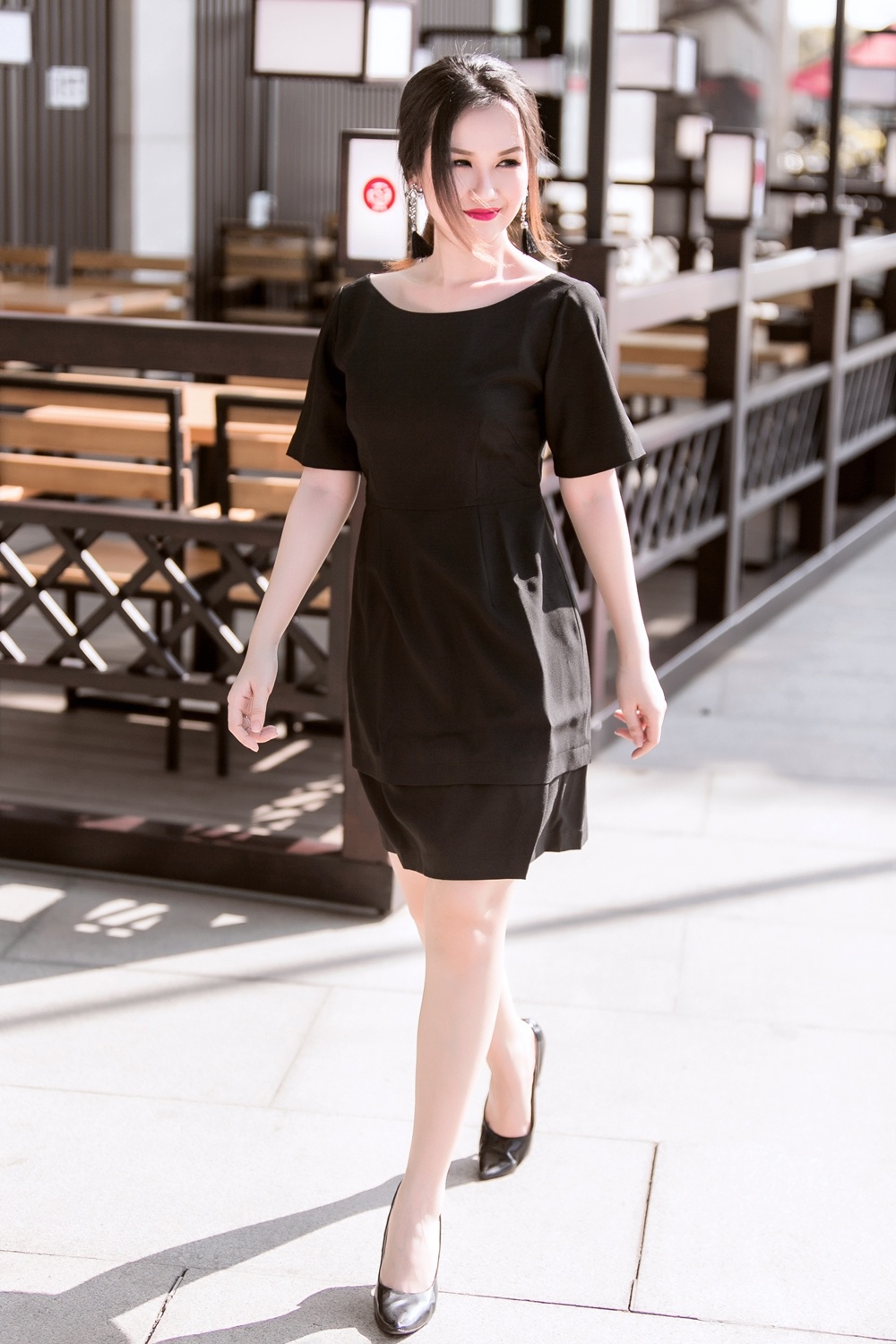 Street style cua Vo Ha Tram anh 7