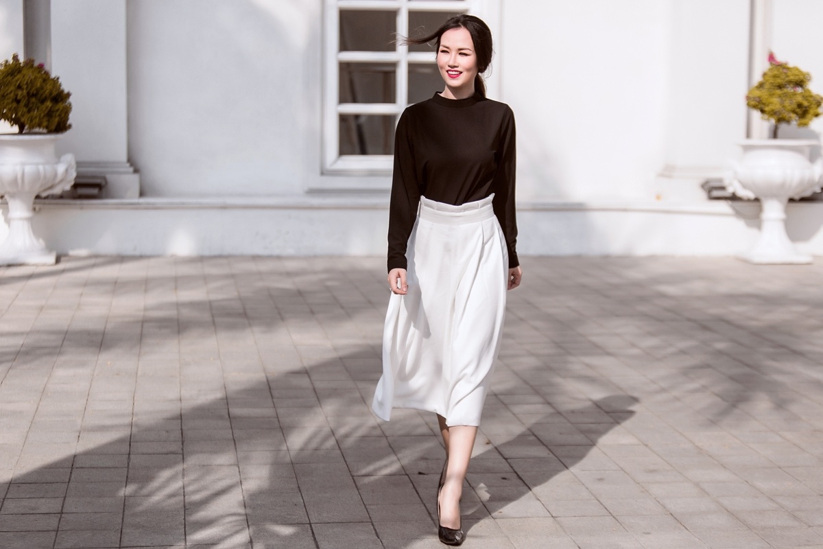 Street style cua Vo Ha Tram anh 8